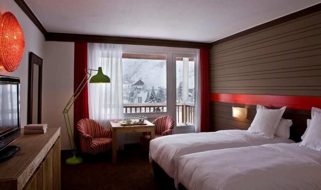 Hotel Ormelune Val-dʼIsère Habitación foto